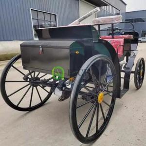 Chariot touristique romantique électrique/tiré par des chevaux accessoires de décoration de mariage ornés pour la <span class=keywords><strong>destination</strong></span> de lune de miel de mariage - Product Image 5