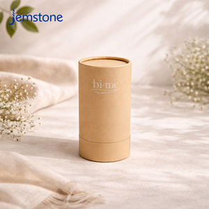 Emballage de tube cylindrique pour huile essentielle imprimé sur mesure, recyclable, emballage de tube en carton rigide, emballage de tube en papier kraft pour parfum - Product Image 4