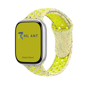สายรัดซิลิโคนแบบสปอร์ตระบายอากาศได้สองสีใหม่สำหรับ Apple Watch Series 10 (WB0249S) - Product Image 1