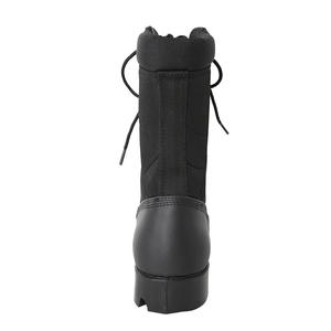 Dubbele Veiligheid Panama Lederen <span class=keywords><strong>Jungle</strong></span> <span class=keywords><strong>Boots</strong></span> Tactische Schoenen Lichtgewicht Rubber Op Maat Gemaakte Zool Woestijnschoenen Tactische <span class=keywords><strong>Boots</strong></span> voor Heren - Product Image 4