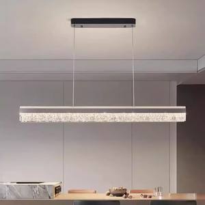 Haut de gamme nordique décoration intérieure maison salon cuisine îlot salle à manger en aluminium moderne Led lustre suspension - Product Image 4