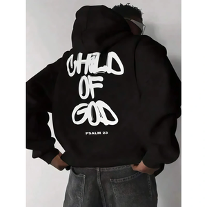 High Quality Heavyweight Unisex Print on Demand <b>Hoodies</b> Custom Men's Oversized <b>Hoodies</b> Cotton Fleece Men's <b>Hoodies</b> for Men - Product Image 1