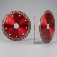 Disque de découpe diamanté 5 pouces pour céramique et marbre, haute performance, coupe rapide, sec et humide