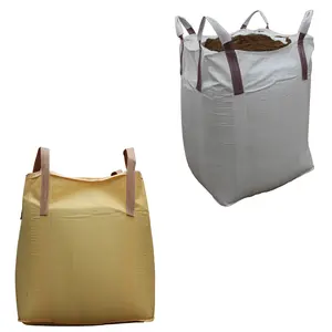 PP di alta qualità 1 ton big bag FIBC bulk jumbo sand ore materiale da costruzione borse per contenitori