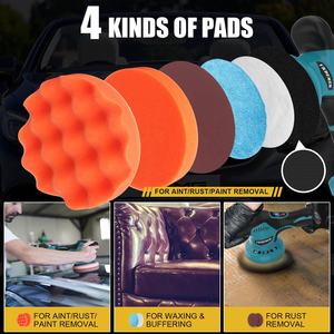 <span class=keywords><strong>Machine</strong></span> à <span class=keywords><strong>Polir</strong></span> Automobile DIY en Gros <span class=keywords><strong>Sans</strong></span> <span class=keywords><strong>Fil</strong></span> Mini à Batterie, Polisseuse de <span class=keywords><strong>Voiture</strong></span> Double Action 6 Pouces pour Lustrage Automobile - Product Image 2