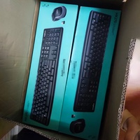 Logitec MK270 MK275 Nano Clavier et Souris Sans Fil Combo 79 Touches 2.4 GHz Compact Longue Durée de Vie de la Batterie pour Bureau Maison PC