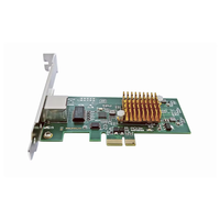 Adaptateur Fibre RJ45 PCIE X1 Gigabit à Port Unique pour Serveur, avec Puce GRT G210AT
