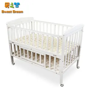 Hot sale 5 in1multi-function baby crib bed baby playpen folding baby bed