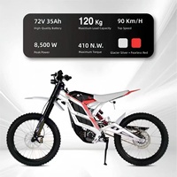 Moto électrique tout-terrain 79 Falcon 72V, suspension intégrale, vitesse unique, batterie lithium, motocross, montagne, course hors route