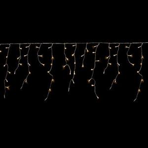 Rideau lumineux LED 360° blanc chaud à effet dentelé avec transformateur 12+3MTX56CM - Product Image 1