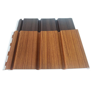 Panneau <span class=keywords><strong>de</strong></span> plafond en soffite uni en vinyle <span class=keywords><strong>PVC</strong></span> perforé pour ventilation extérieure étanche <span class=keywords><strong>de</strong></span> 12 pouces <span class=keywords><strong>de</strong></span> couleur personnalisée pour l'avant-toit - Product Image 2