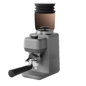 Molinillo de café eléctrico de 150W con 60 ajustes regulables, ionizador de plasma para espresso y pour over, de aleación de aluminio plateado - Product Image 3