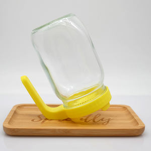 Vente en gros de bocal à couvercle de germination bocal Mason Jar 750ml Kits de germination en verre pour haricots et légumes prêts à être expédiés - Product Image 1