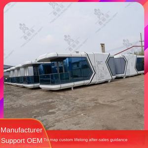 Grand entrepôt mobile, capsule spatiale, B&B, site touristique, B&B de luxe abordable haut de gamme, vente directe d'usine Lubangzhu - Product Image 1