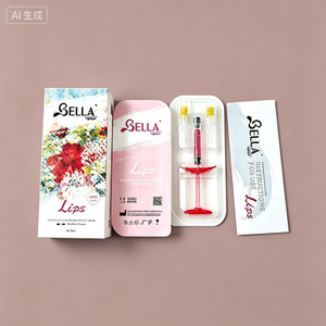 Remplisseur dermique injectable à base d'<span class=keywords><strong>acide</strong></span> <span class=keywords><strong>hyaluronique</strong></span> réticulé pour une augmentation naturelle et lisse des lèvres - Product Image 1