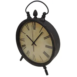 Industrial European Style Oem Odm Home Decoration Retro Style Table Clock