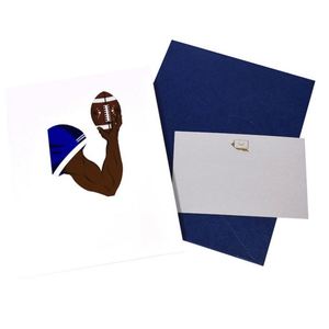 Nouvelle conception de carte pop-up 3D pour souvenirs sportifs de rugby - Product Image 3