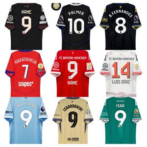 26 Camisetas de Fútbol Unisex para Adultos - <span class=keywords><strong>Chelsea</strong></span> Palmer Paris <span class=keywords><strong>Bayern</strong></span> Kane para Haaland - Algodón Manga Corta - Product Image 1