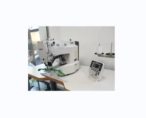 Usado Brother 430 Electronic Direct Drive Lockstitch Bar Tacking Máquina DE COSER Industrial