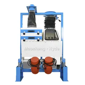 Agricultural Equipment Combine Paddy Rice Seed Cleaner Machine &De-stoner Machine Vibro Cleaner and Destoner Machine