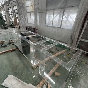 水槽カスタム大型クリアホテルレストランアクリル水槽水族館 - Product Image 1