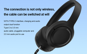 Cuffie ANC con Fascia Regolabile, Auricolari Wireless 5.4, Riduzione del Rumore, Cuffie da Gaming per Sport e <span class=keywords><strong>Musica</strong></span> A3 <span class=keywords><strong>PRO</strong></span> - Product Image 5