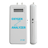 Analyseur d'oxygène JAY-120 de haute qualité, détection de pureté à 93 %, débit de 0 à 10 L, alimentation électrique, batterie amovible