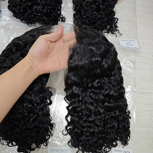 Letsfly ราคาโรงงาน $28 วิกผมบ๊อบลอนน้ำ 13x4  แบบผูกเชือกด้านหน้า  ผมแท้ธรรมชาติ 12 นิ้ว ผมบราซิลสำหรับผู้หญิง - Product Image 3