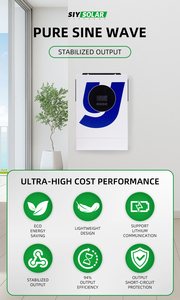 Onduleur Solaire Hybride 1.2KW 12V 24V à Onde Sinusoïdale Pure avec Contrôleur MPPT, Vente Directe Usine, Solution <span class=keywords><strong>Énergétique</strong></span> Photovoltaïque Tout-en-un OEM ODM - Product Image 3