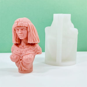 Nouvelle Arrivée Tendance Dame Statue <span class=keywords><strong>Bougie</strong></span> Moule Déesse Romaine Grecque <span class=keywords><strong>Buste</strong></span> Silicone Moules Art Grec <span class=keywords><strong>Femme</strong></span> Sculpture Cire Outil - Product Image 6