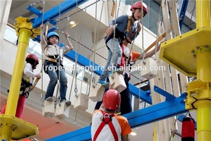 Corso ad alta corda per adulti a corda bassa corso per bambini corda attività nel <span class=keywords><strong>parco</strong></span> avventura per divertimento all'aperto - Product Image 4