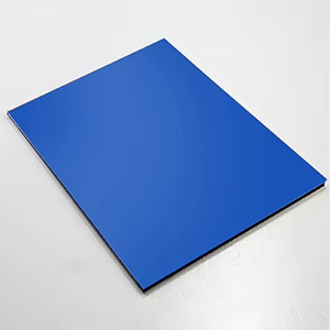 Vật liệu xây dựng Tên 2mm độ bóng cao ACP không thấm nước xây dựng nội thất bên ngoài bức tường ốp Panel nhôm Composite - Product Image 1