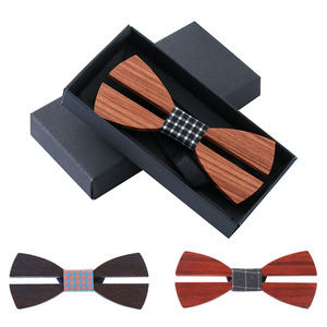 Nouveau design populaire pour hommes Ensembles de nœuds <span class=keywords><strong>papillon</strong></span> <span class=keywords><strong>en</strong></span> <span class=keywords><strong>bois</strong></span> évidés pour la fête ou le <span class=keywords><strong>mariage</strong></span> - Product Image 2