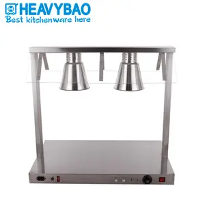 Heavybao High Quality Hotel Buffet Quick Lead Stainless Steel Kitchenwares Food Warmer Light