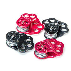 Lớn leo ròng rọc ba lỗ kết nối 30 KN cố định ròng rọc dây duy nhất cứu hộ leo núi xoay ròng rọc để cứu hộ - Product Image 3