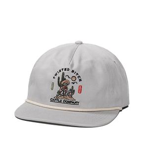 Gorra de Béisbol de 5 Paneles con Visera Plana y Cierre a Presión, Gorra de Algodón con Logotipo Personalizado Bordado - Product Image 1