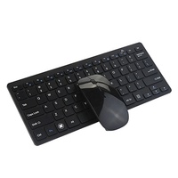 Kombo Keyboard dan Mouse Nirkabel Set Keyboard dan Mouse Komputer Tanpa Kabel Dapat Disesuaikan 1600 DPI untuk Komputer Laptop PC Windows Mac