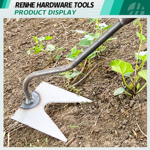 Herramientas manuales personalizadas de alta calidad para jardines agrícolas Azada de <span class=keywords><strong>2</strong></span> dientes - Product Image 5