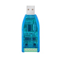 Módulo de Comunicación USB RS485/RS232 de Grado Industrial, Convertidor de Cable Serial Bidireccional Semidúplex con Protección TVS