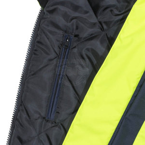 Safety Reflective High Visibility Work Wear <b>Jacket</b> Breathable Polyester Fabric Utility Safety <b>Jacket</b> For Construction <b>Workers</b> - Product Image 2