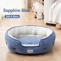 Lit pour chien de grande taille moderne, coussin en tissu épais pour toutes les saisons, pour Teddy, Corgi, utilisation en intérieur