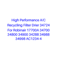 Filtre déshydrateur haute performance pour recyclage de climatisation 34724 pour Robinair 17700A 34700 34800 34900 34288 34988 34998 AC1234-4