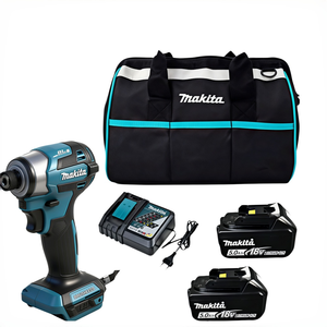 Cacciavite Elettrico Senza Fili Makita 18V, Adatto per Riparazioni Auto e Ristrutturazioni Domestiche, Cacciavite Portatile agli Ioni di Litio di Qualità Professionale - Product Image 1