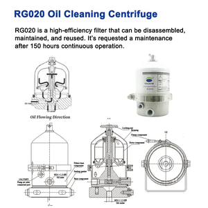 Filtro de Aceite Centrífugo Universal para Automóvil Risun FT020, Limpiador de Lubricante con 1 Año de Garantía, Filtro Centrífugo Directo de Fábrica - Product Image 3