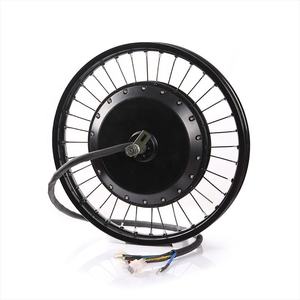 Moteur de roue de vélo électrique <span class=keywords><strong>QS</strong></span> <span class=keywords><strong>273</strong></span> 8000w 3.<span class=keywords><strong>5T</strong></span> Super Speed avec pneu et chambre à air 3.0 - Product Image 3