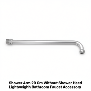 Brazo de ducha de 20 cm sin cabezal de ducha, accesorio ligero para grifo de baño - Product Image 2