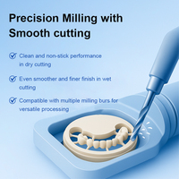 Sourire Trouver Haute Réticulé Polyvalent Hygiène Buccale 98*20mm Cad Cam Fraisage Pmma Résine Dentaire Acrylique Puck Multicouche Disque