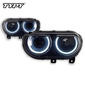 Faros Delanteros LED Secuenciales de 24V para Dodge Challenger SRT R/T 2008-2014, Temperatura de Color de 6000K, Nuevos - Product Image 1