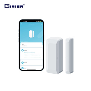 GIRIER Smart Life Security Door Magnet Alarm Tuya Window Sensor for System Magnetic Contact - Product Image 1
