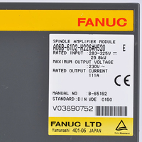 Module d'amplificateur de broche A06B-6102-H226 H520 200-240V 5.5KW pour centre d'usinage CNC, pièces de rechange